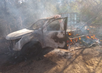 Grupo invade propriedade, agride fazendeiro e incendeia veículo no Sul do Piauí